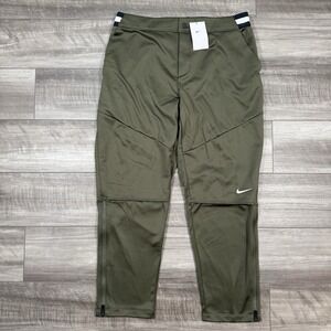 Nike Golf Club Flex Waist Zipperd Cuffs Fleece Pants Men's Size Large FQ1162 NEW